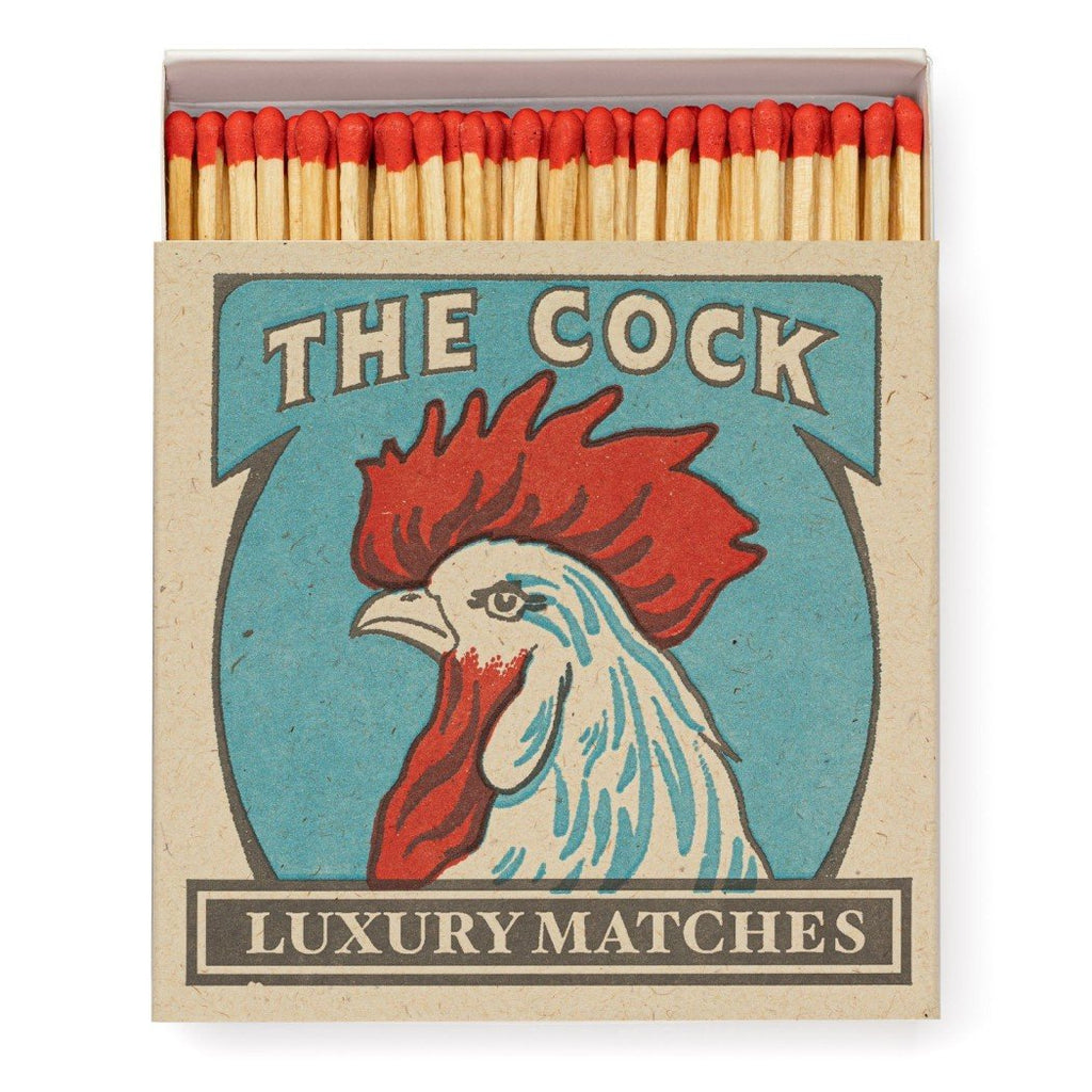 Decorative Matchbox "The Cock" Luxury Matches.