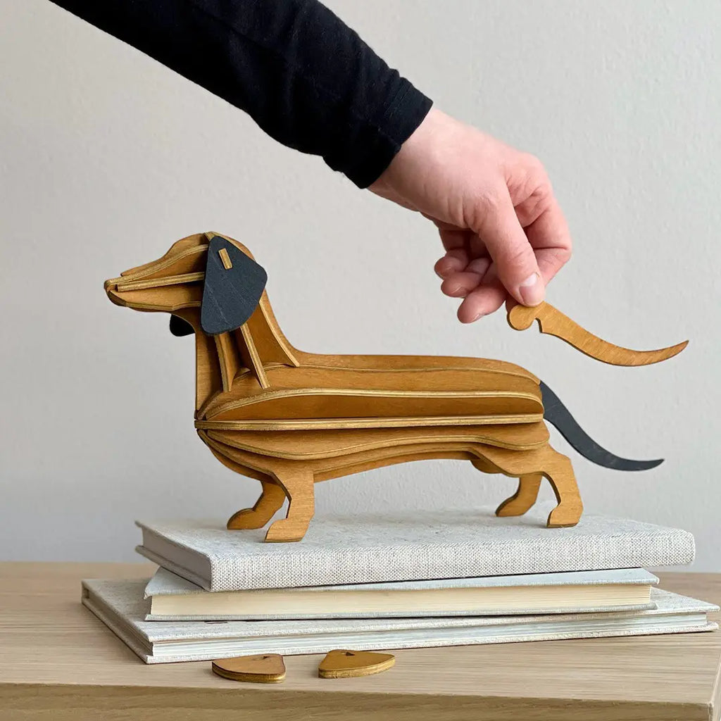 Lovi Dachshund 31 cm cinnamon brown