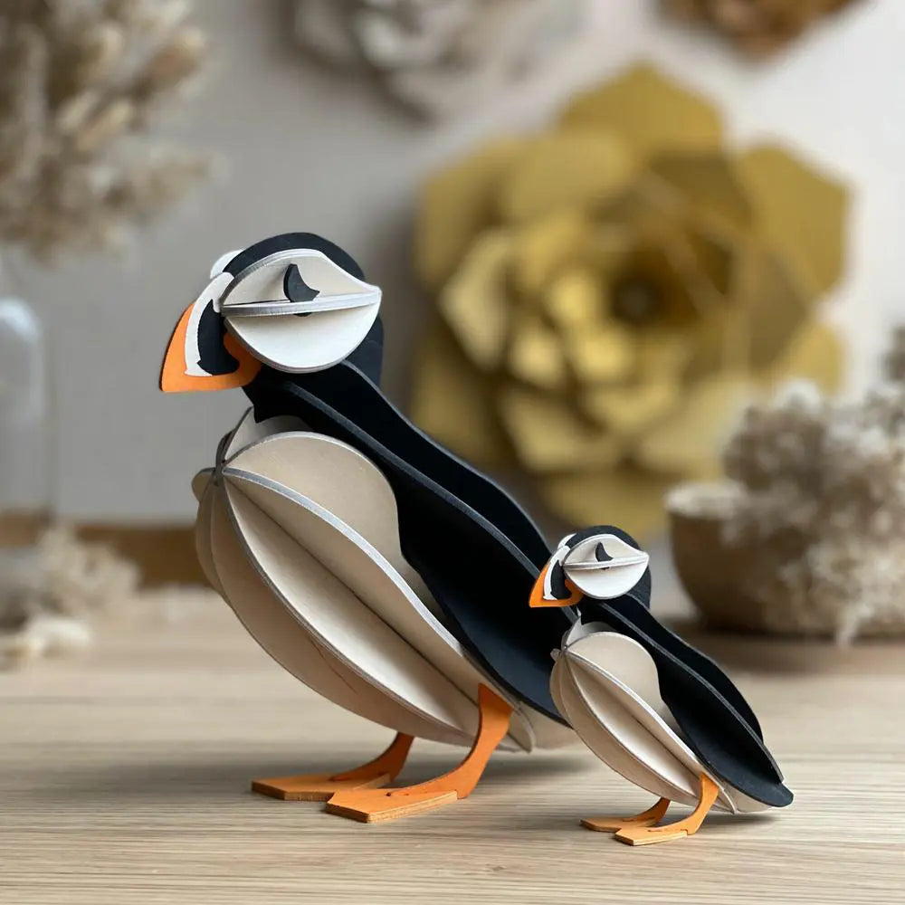 Lovi Puffin 10 cm and 20 cm black mix