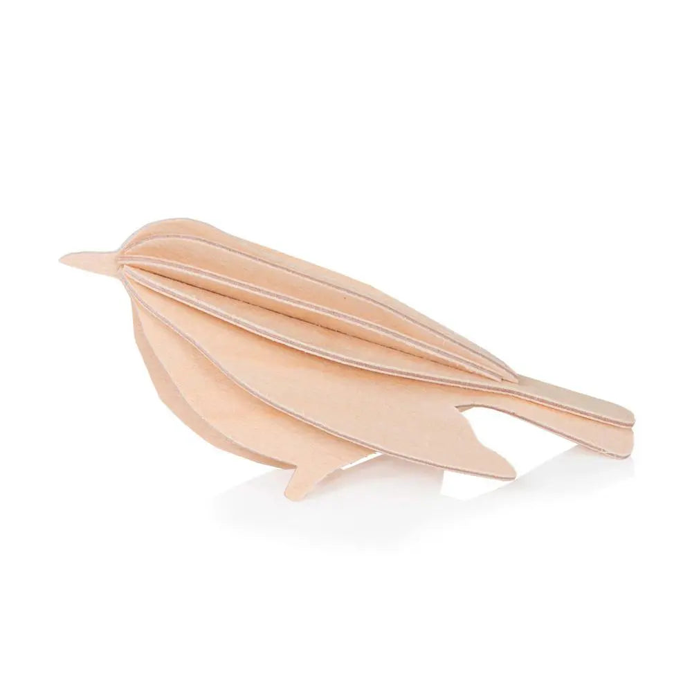 lovi bird natural wood