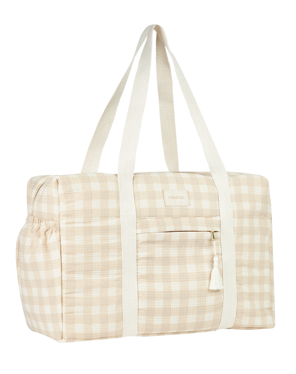Opera Waterproof Maternity Bag, Ivory Checks