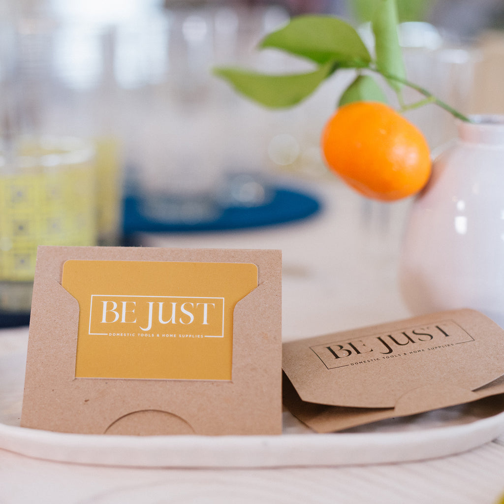 Be Just Physical Gift Cards