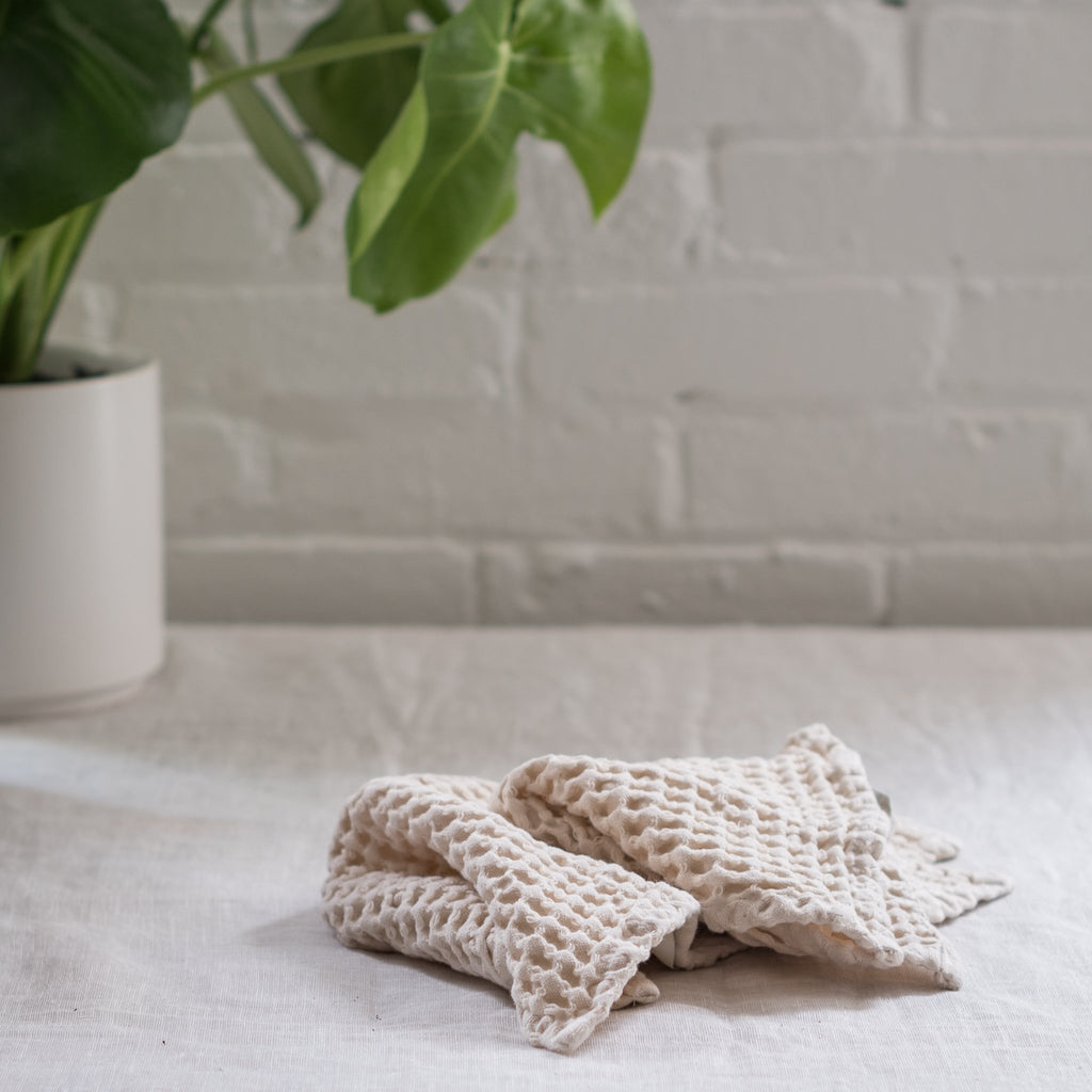 caro wash cloth - caro wash cloth pack of two - blomus - blomus germany -