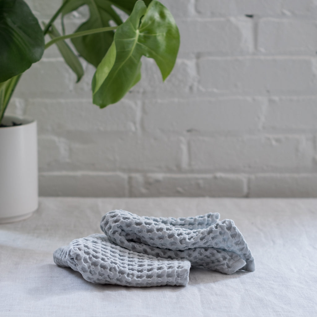 caro wash cloth - caro wash cloth pack of two - blomus - blomus germany -