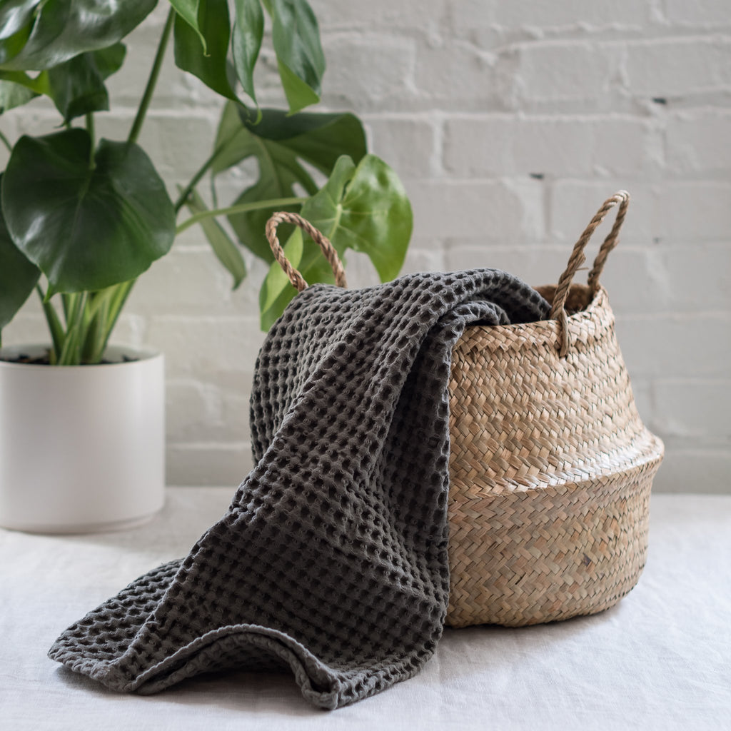 caro collection - waffle towel - hand towel - 100% cotton -