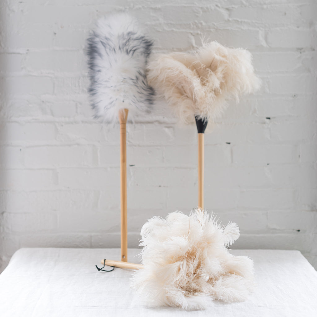 feather duster - ostrich feather duster - redecker - burstenhaus redeker