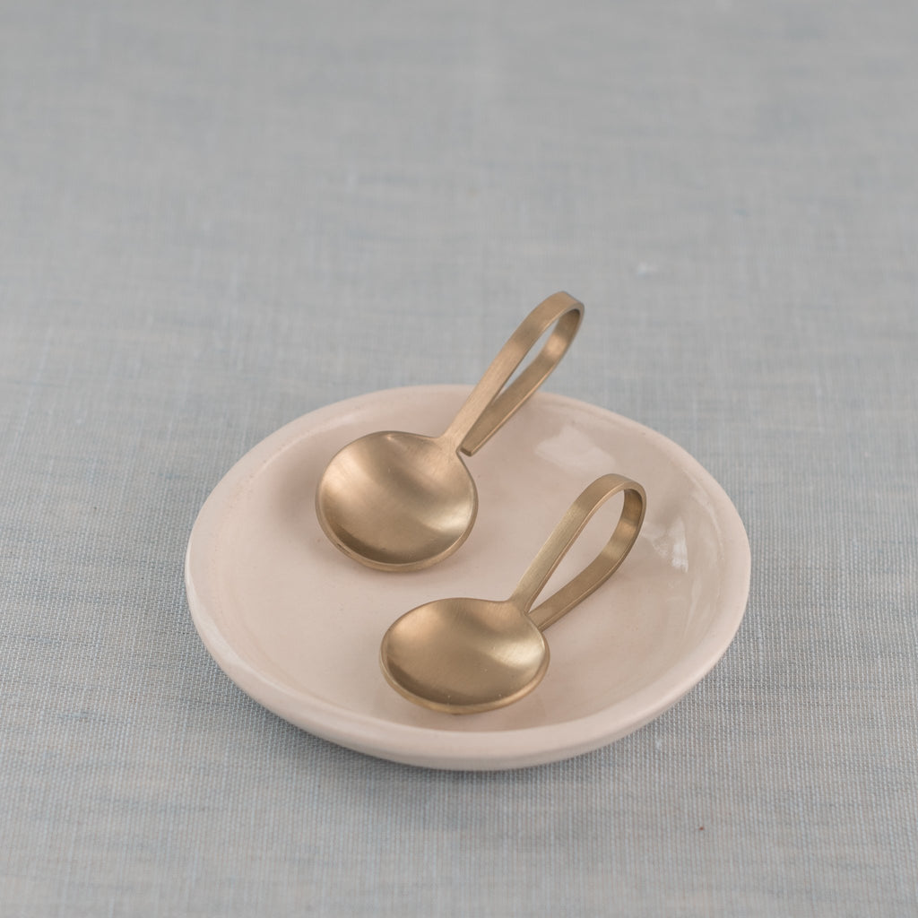 sprinkle spoon - cocktail spoon- brass cocktail spoon - danish design - modern scandinavian bar tools - mixologist gifts