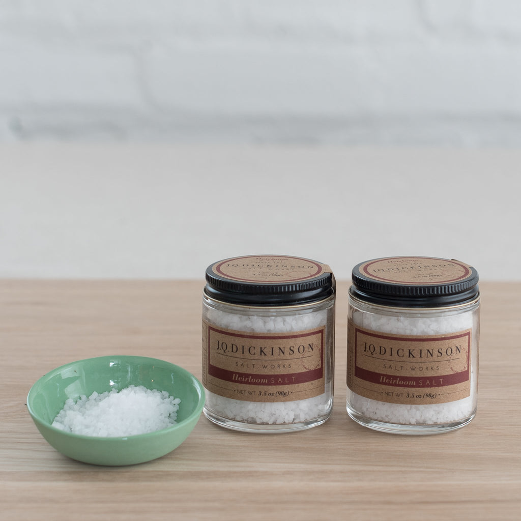 heirloom salt  -  j.q. dickinson salt - 3.5 oz. salt