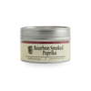 Tin of Bourbon Smoked Paprika on a white background