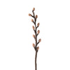felt branch with buds on a white background