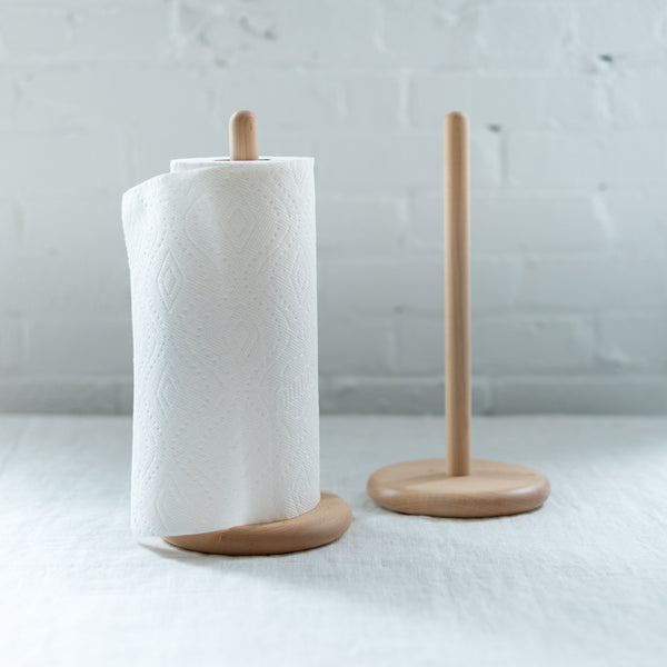 Simple maple wood paper towel holder - hawkins new york 