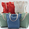 canvas bag - tote - purse - handmade bag - made in usa - beach bag 