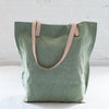 canvas bag - tote - purse - handmade bag - made in usa - beach bag