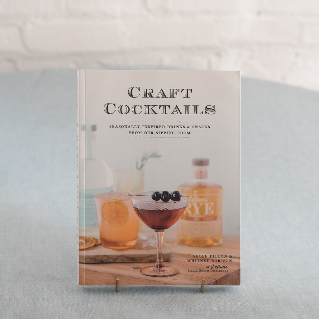 craft cocktail book - home bar guide - craft cocktail guide- Craft cocktail recipe pairings- cocktails and bar snack book - Geoff Dillon