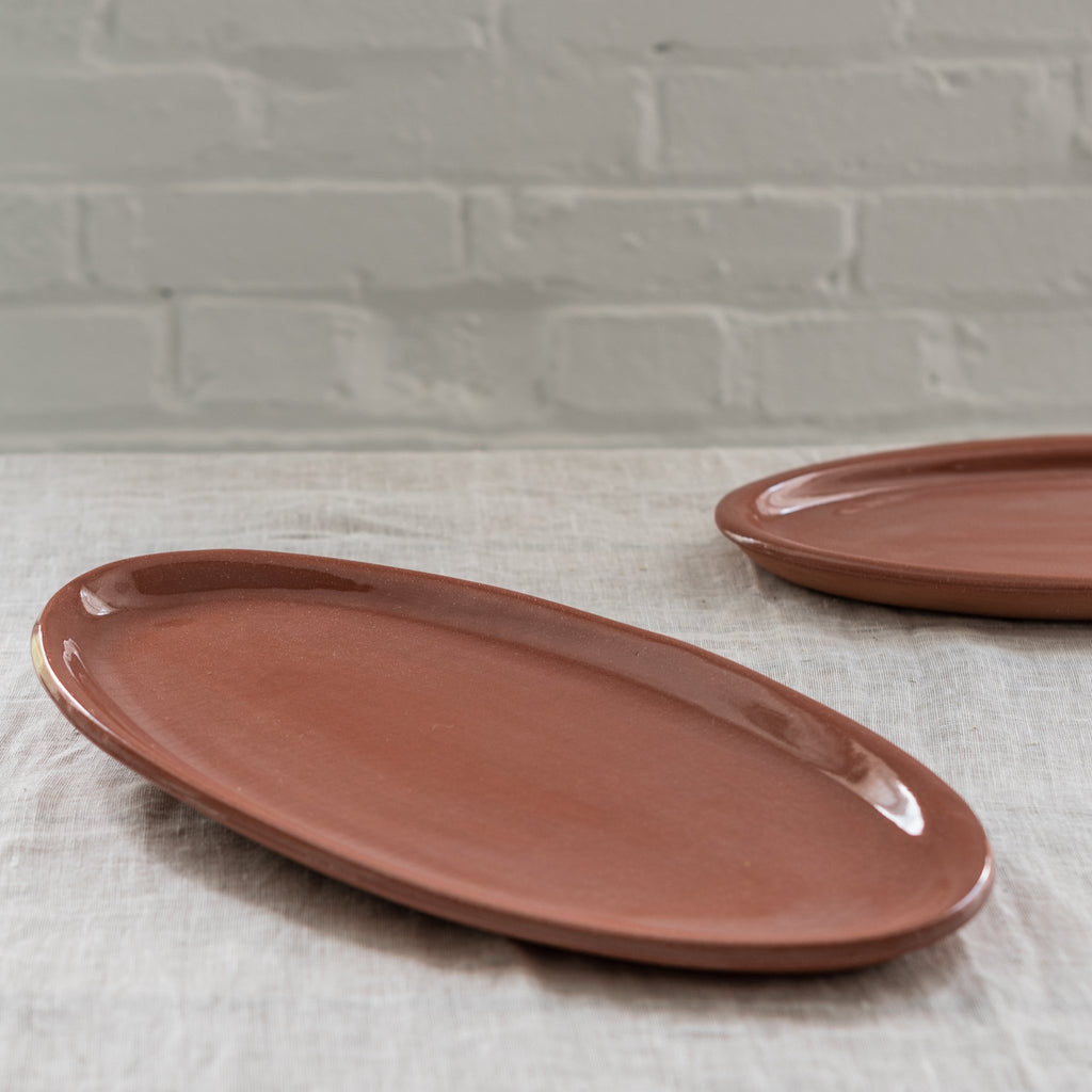 dining al fresco - al fresco - fd pottery - oval dish 