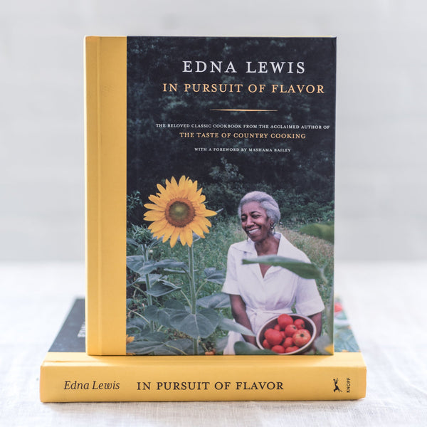 edna lewis - in pursuit of flavor - cook book - southern cooking