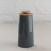 Emma stoneware canisters - stelton emma canisters - emma canister - grey canister - storage jar