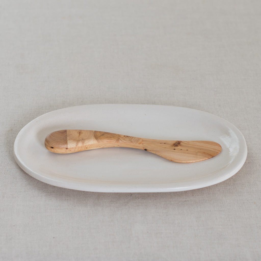 juniper wood knife - wood butter knife - burstenhaus redecker - redecker - wood butter knife