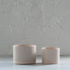 pink- ceramic planter - tandem ceramics - ceramic planter