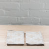 block printed linen napkin - linen napkin - willow ship 