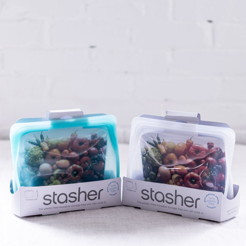 stasher - storage - eco-friendly food storage - silicone